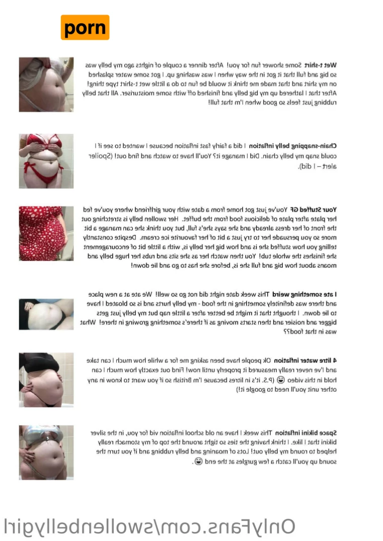 Swollen Belly Girl 7753981