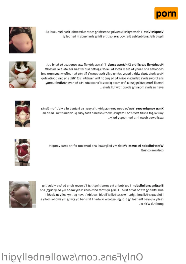 Swollen Belly Girl 7753985