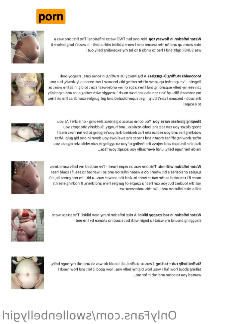 Swollen Belly Girl 7753986