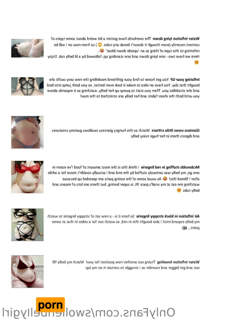 Swollen Belly Girl 7753987