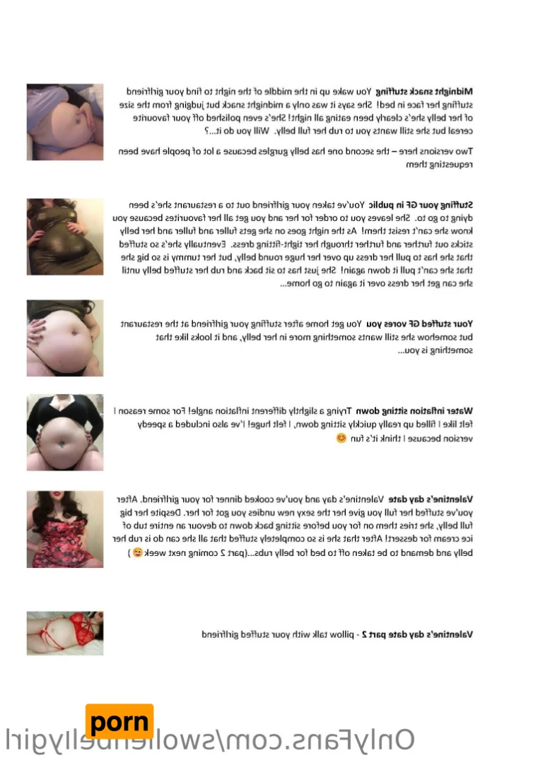 Swollen Belly Girl 7753989