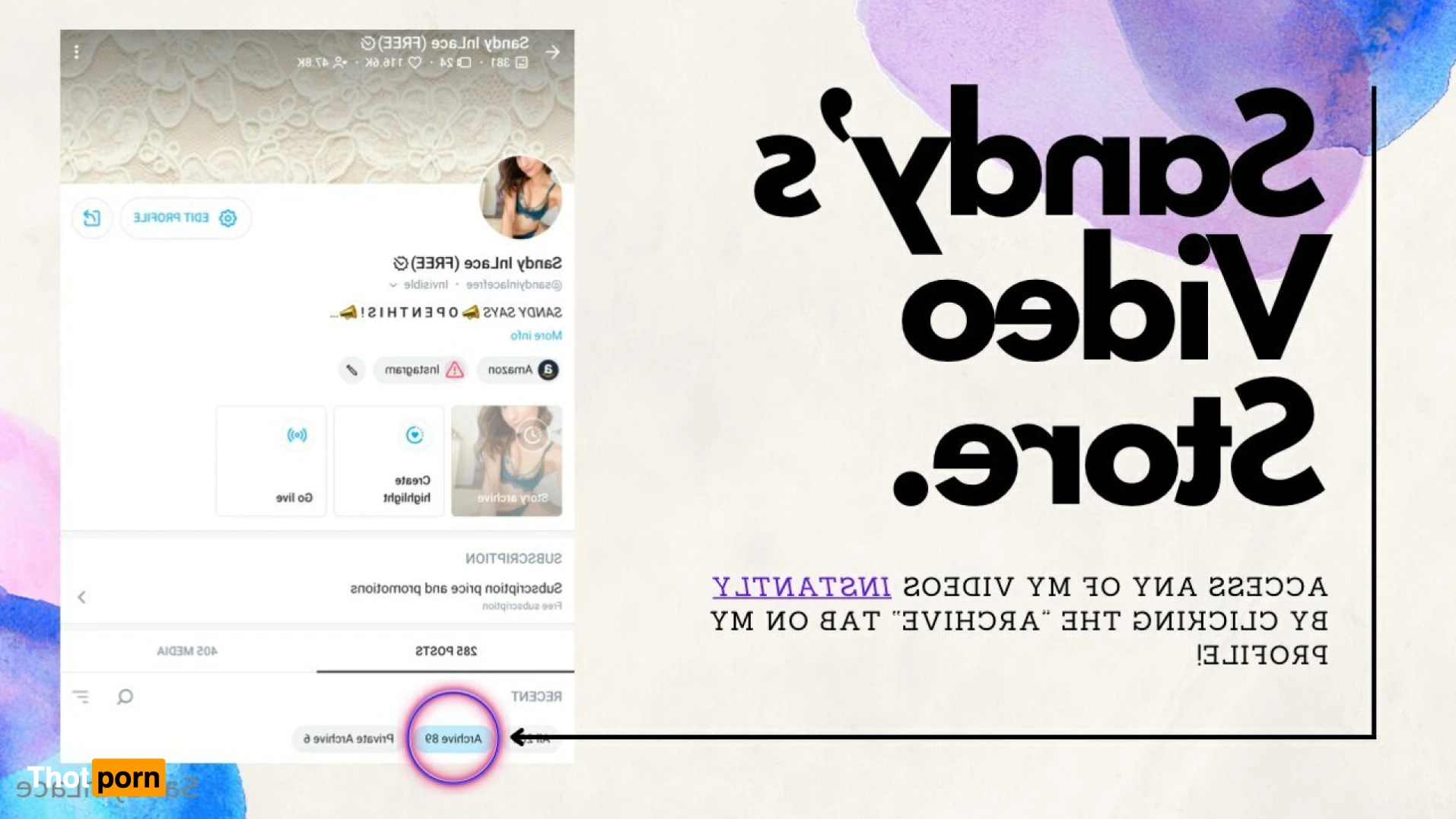 Sandy InLace (FREE) 11791179