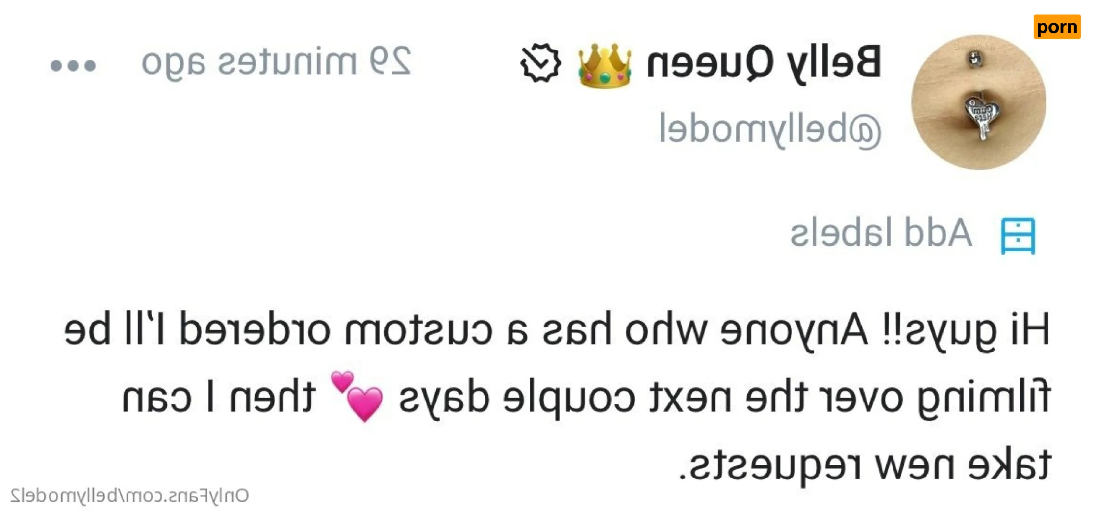 Belly Model (free) 6175417