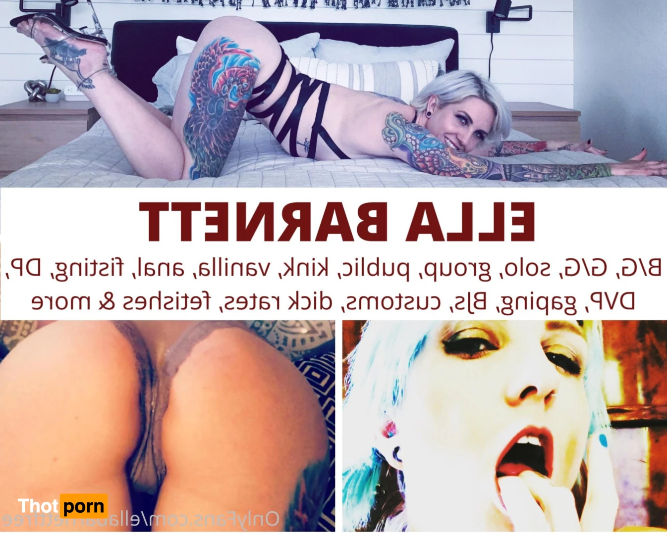 Ella Barnett-  Bisexual Tattooed Mom 14271477