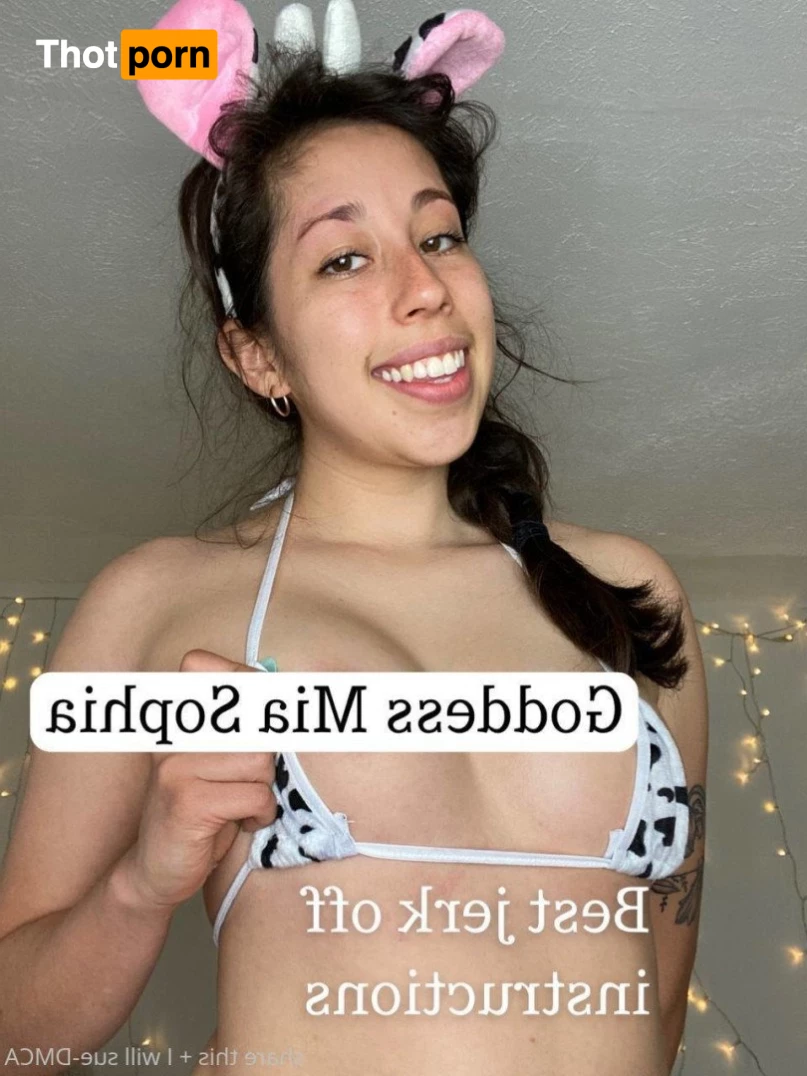 Goddess Mia Sophia Jerk Off Instructions 3309809