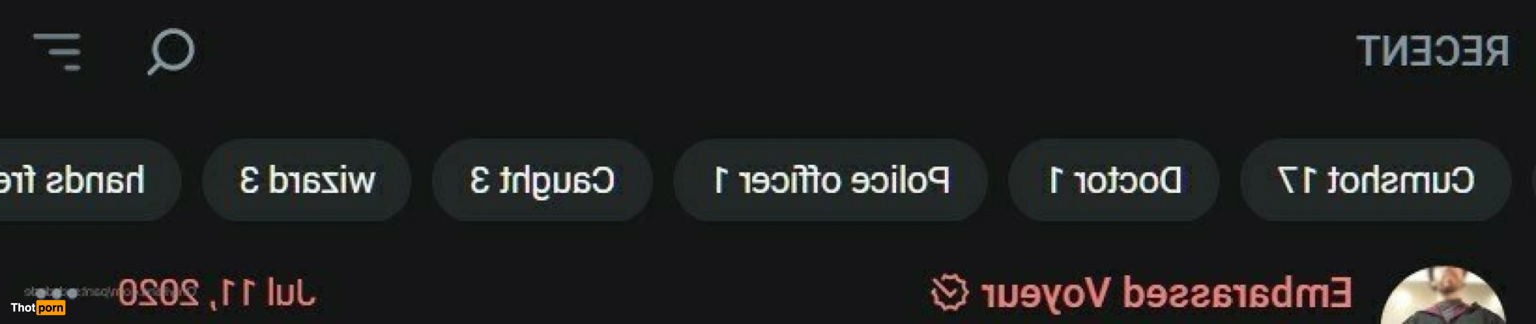 Embarassed Voyeur 13550768