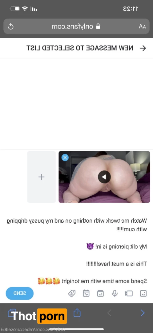 RebeccaRose🌹 Phat Ass Goddess 🍑 6194377