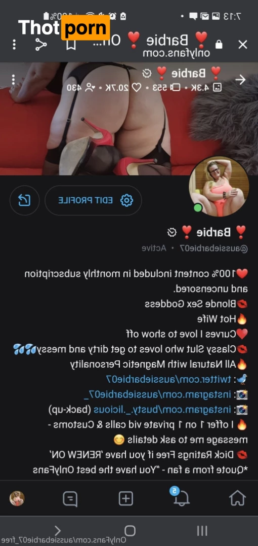 Barbie Licious FREE 🍒 Your Fav Gilf 5938614