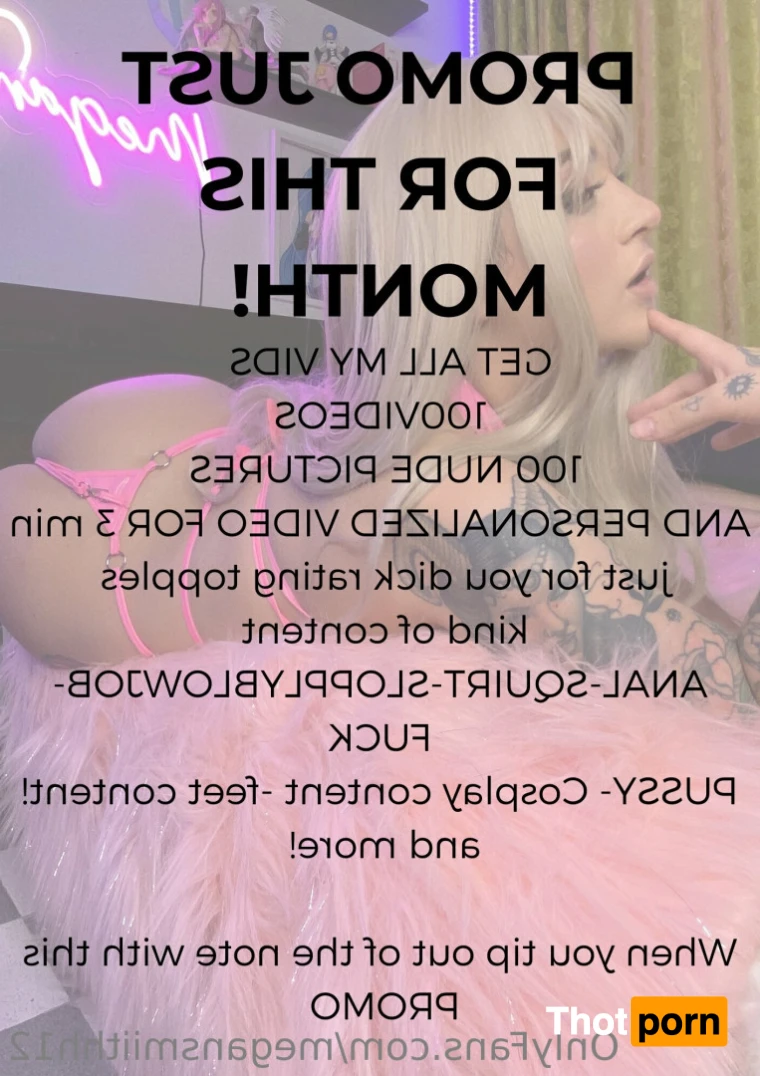 Megan Smith💦Dick Rating🍆 SEXTING 24/7 13400725