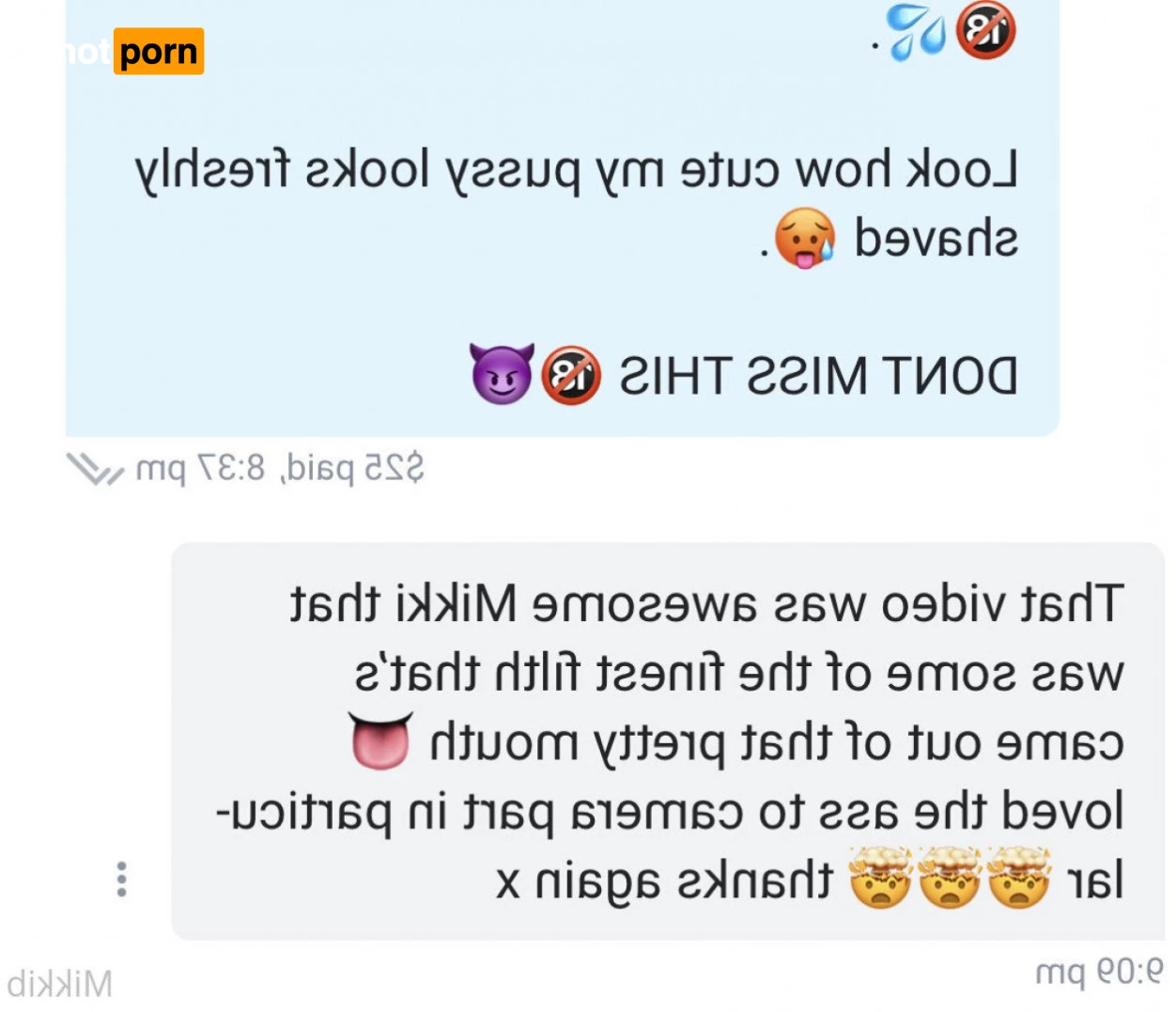 mikki B 🔞 5112255