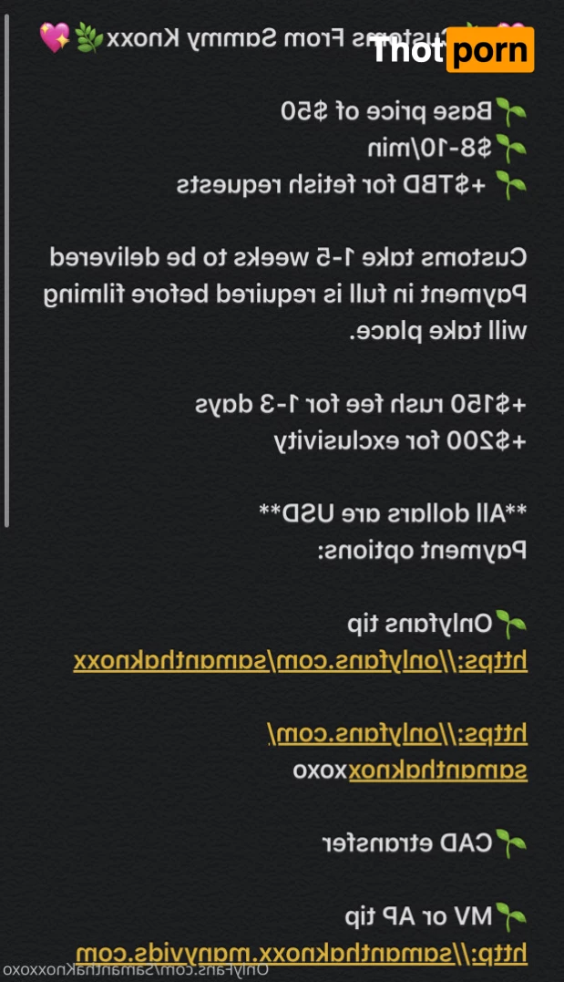 SamanthaKnoxxoxo 7907791