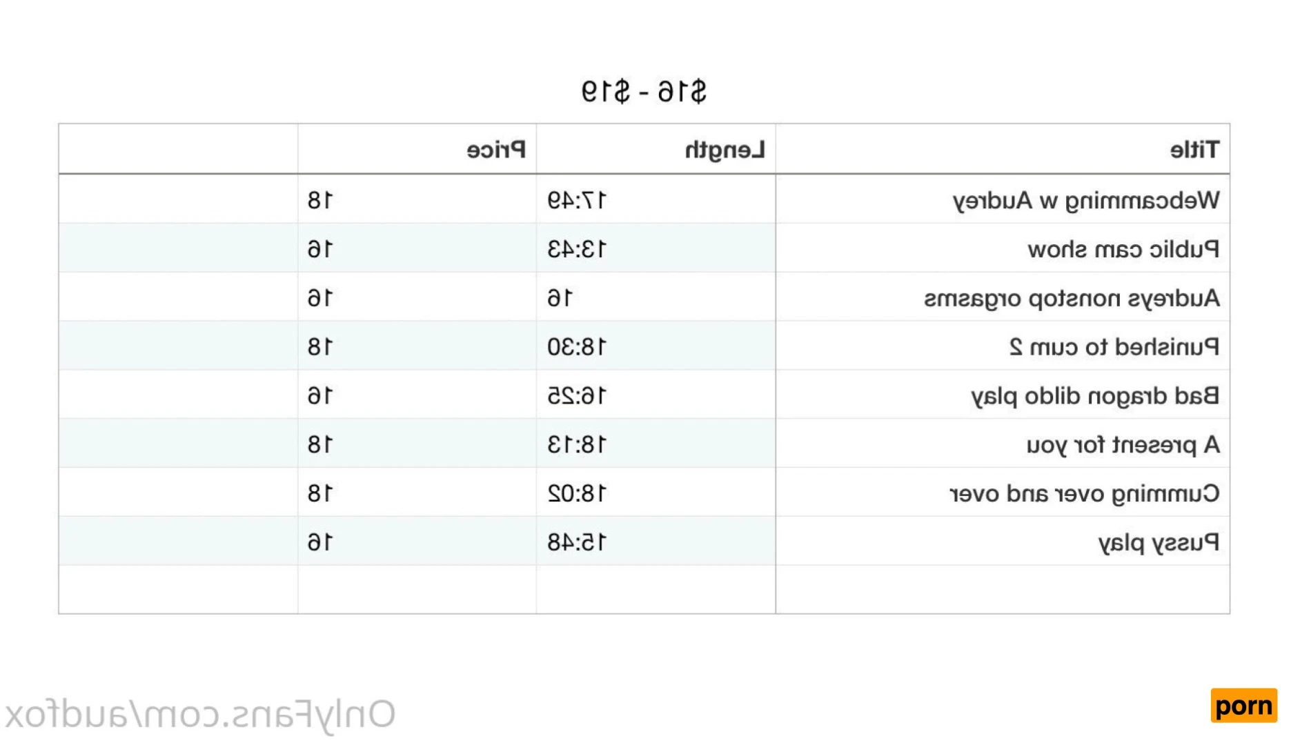 Audrey Foxx 14629454
