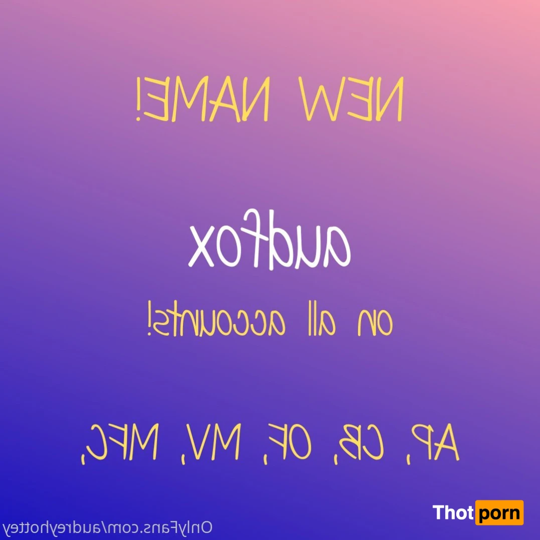 Audrey Foxx 14629502