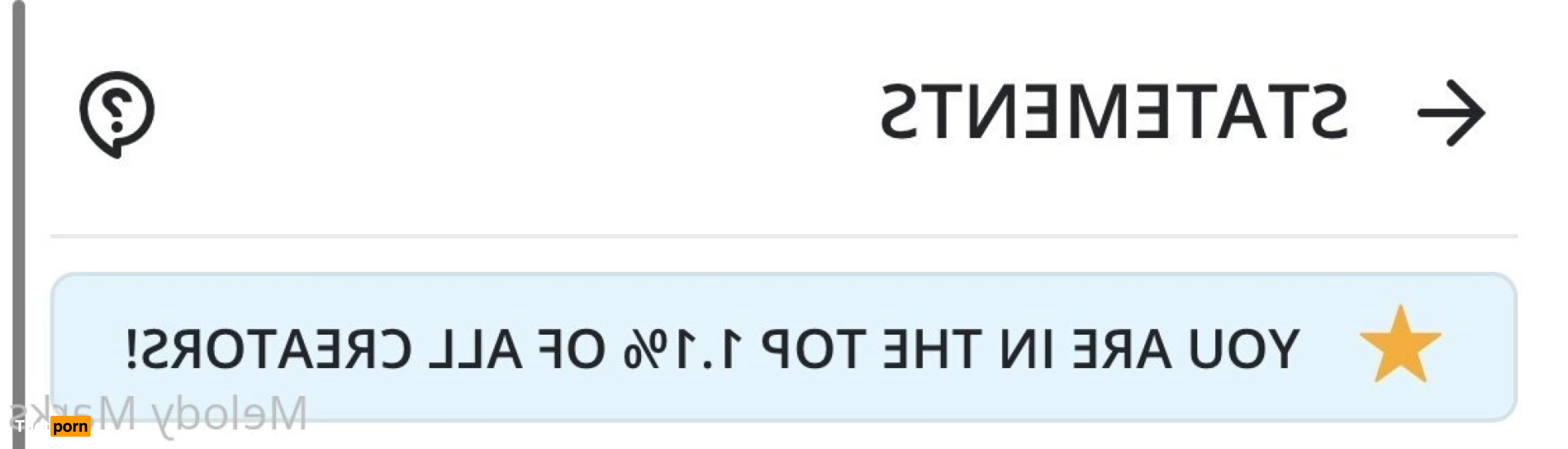 Melody Marks Old account 8513057