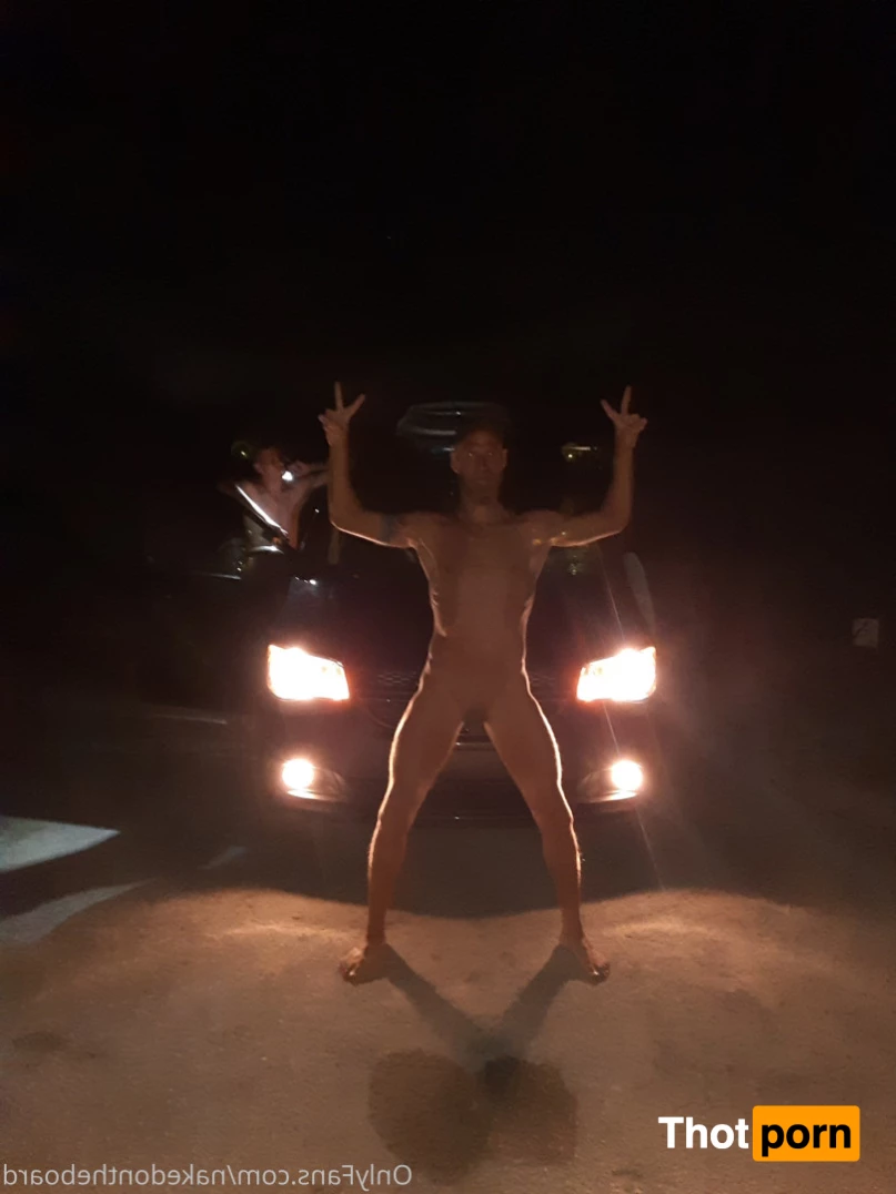 Naked on the board 9756025