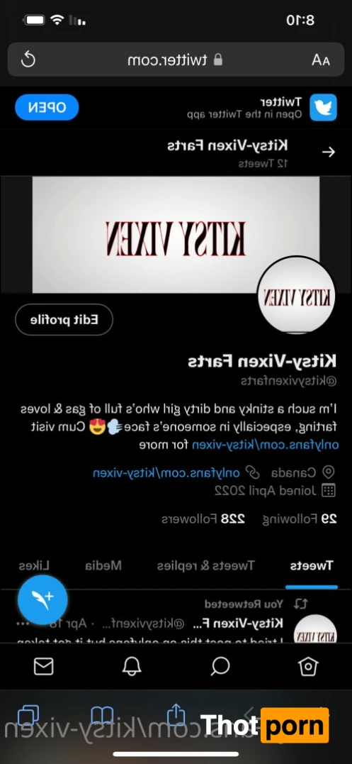 Kitsy Vixxxen- Fart Fetish💨 14492400