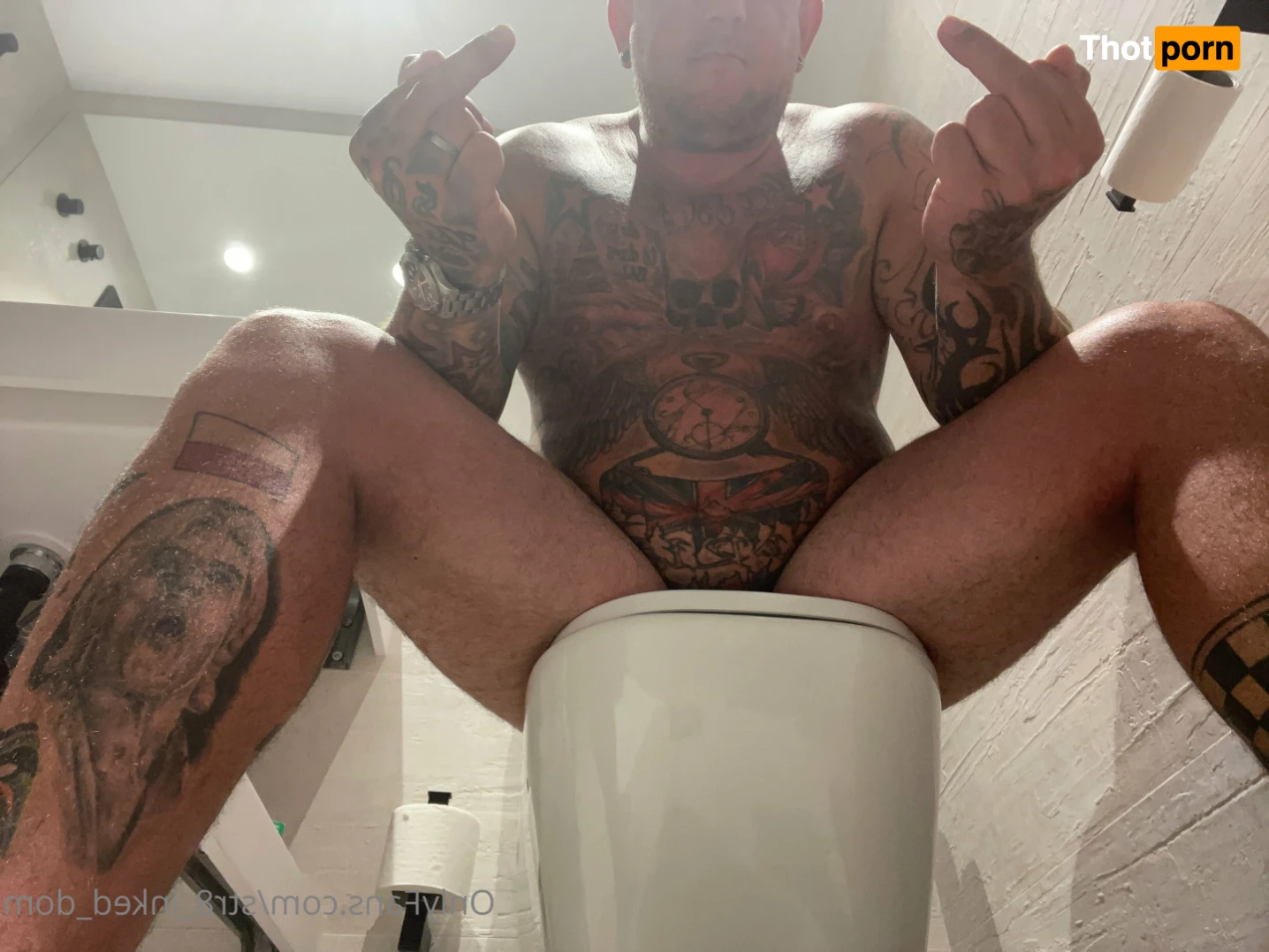 Straight inked dom stoma bagged alpha 11514261