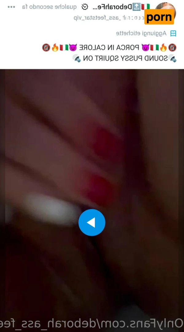 🔝🇮🇹🔥DeborahFeetAssSTAR🔥🇮🇹🔝 13169357