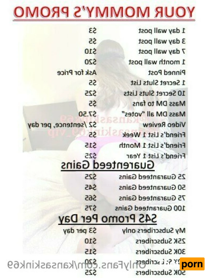 Your Mommy's Promo 12381817