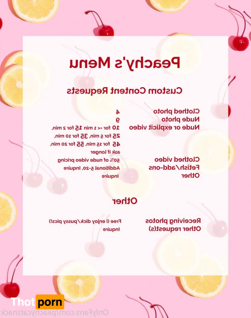 Peachy 🍑🐱🧁 960748