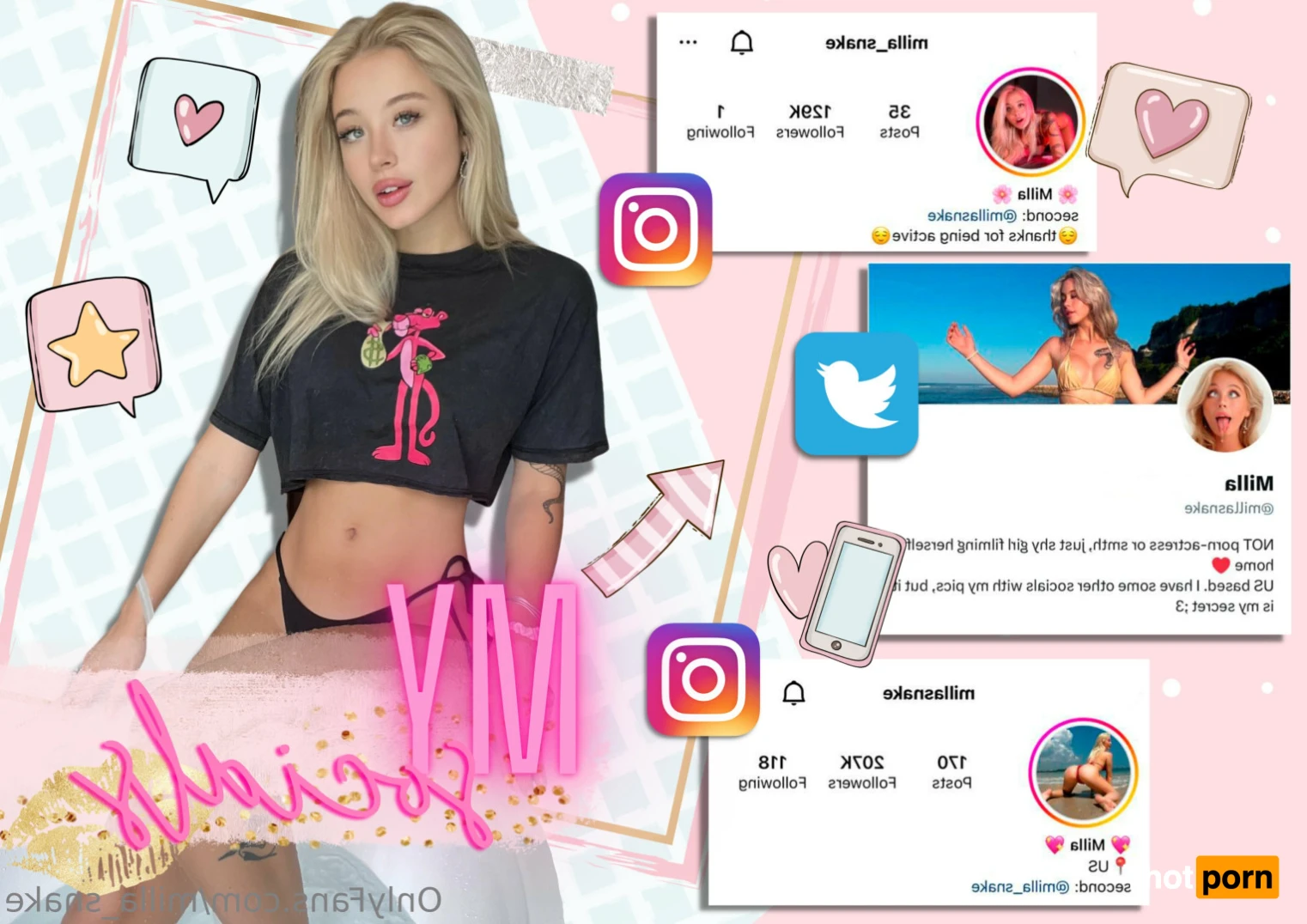 Milla 💜 secret page in bio 14237812